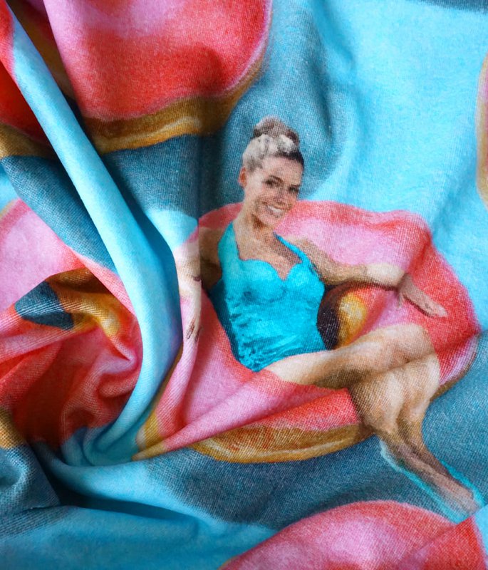 Beach Towel The Pleasures of Life - Algis Kriščiūnas