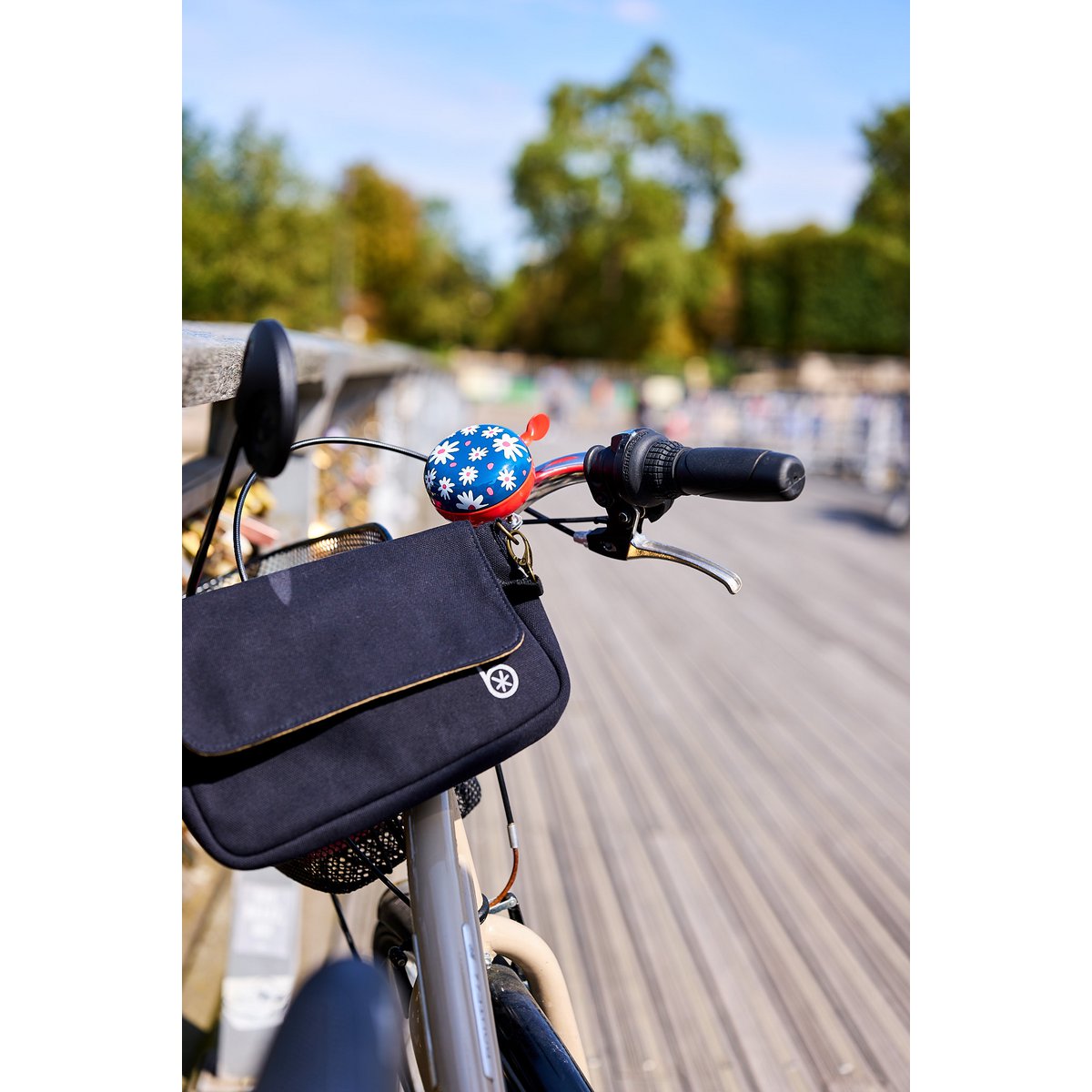 Lulu Fietsstuurtasje - Zwart