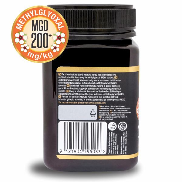 Miele di Manuka 100% puro e crudo MGO 200+ (500 grammi)