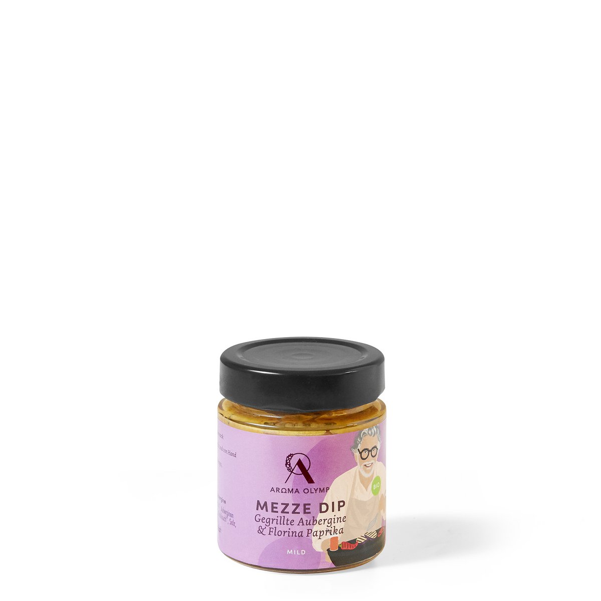 Biologische Mezze Dip - Gegrilde Aubergine en Florina Paprika