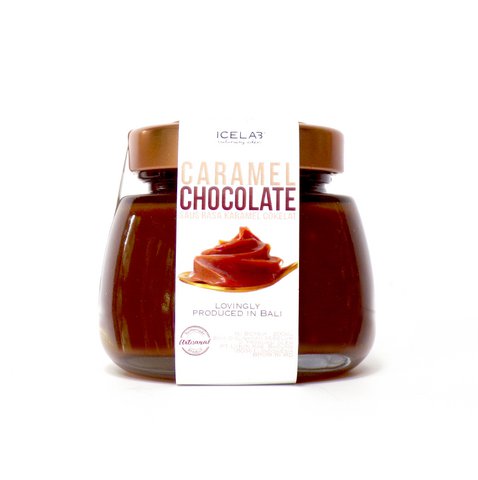 Chocolade Caramel Spread 200ml - Natuurlijke & Romige Ambachtelijke Huisgemaakte Saus & Topping - Glutenvrij Met Melk & Zonder Kunstmatige Kleurstoffen