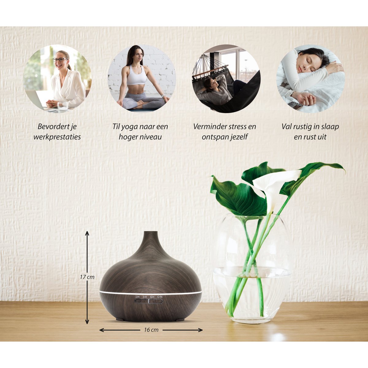 Essential Pro - Dark Wood - Aroma Diffuser