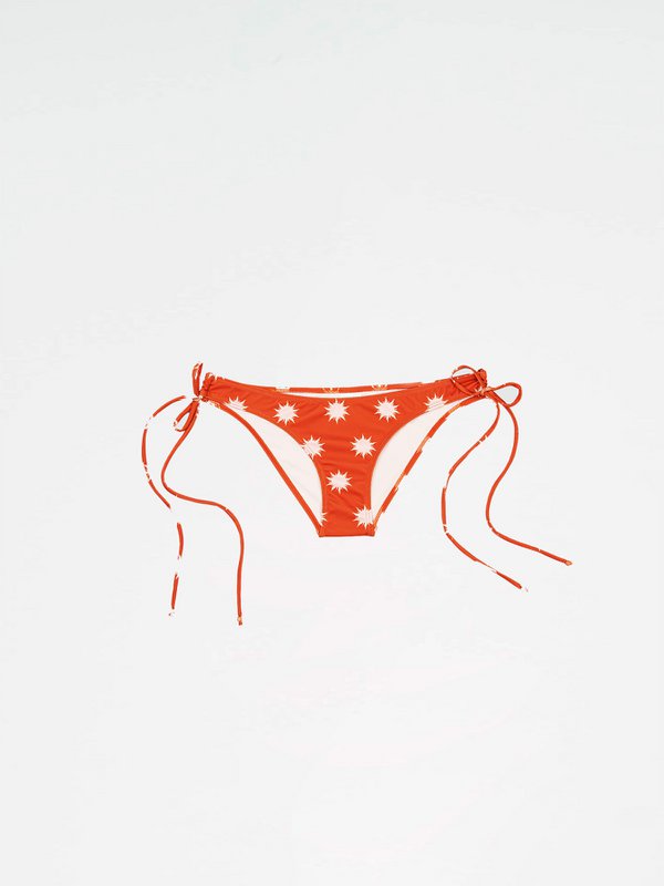 Bas de bikini imprimé soleil Illusion