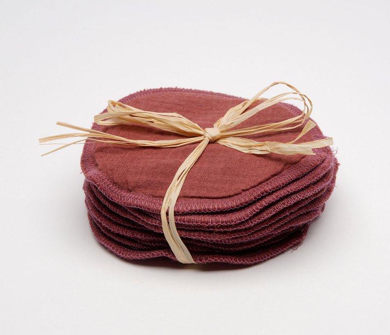Muslin make-up removal pads (set of 10)