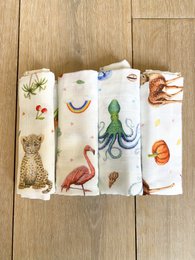 2 hydrophilic cloths octopus - 60cm