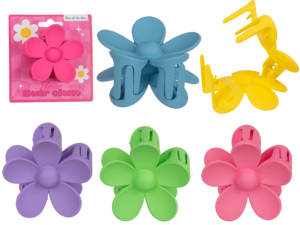 Hair claw, Flower,