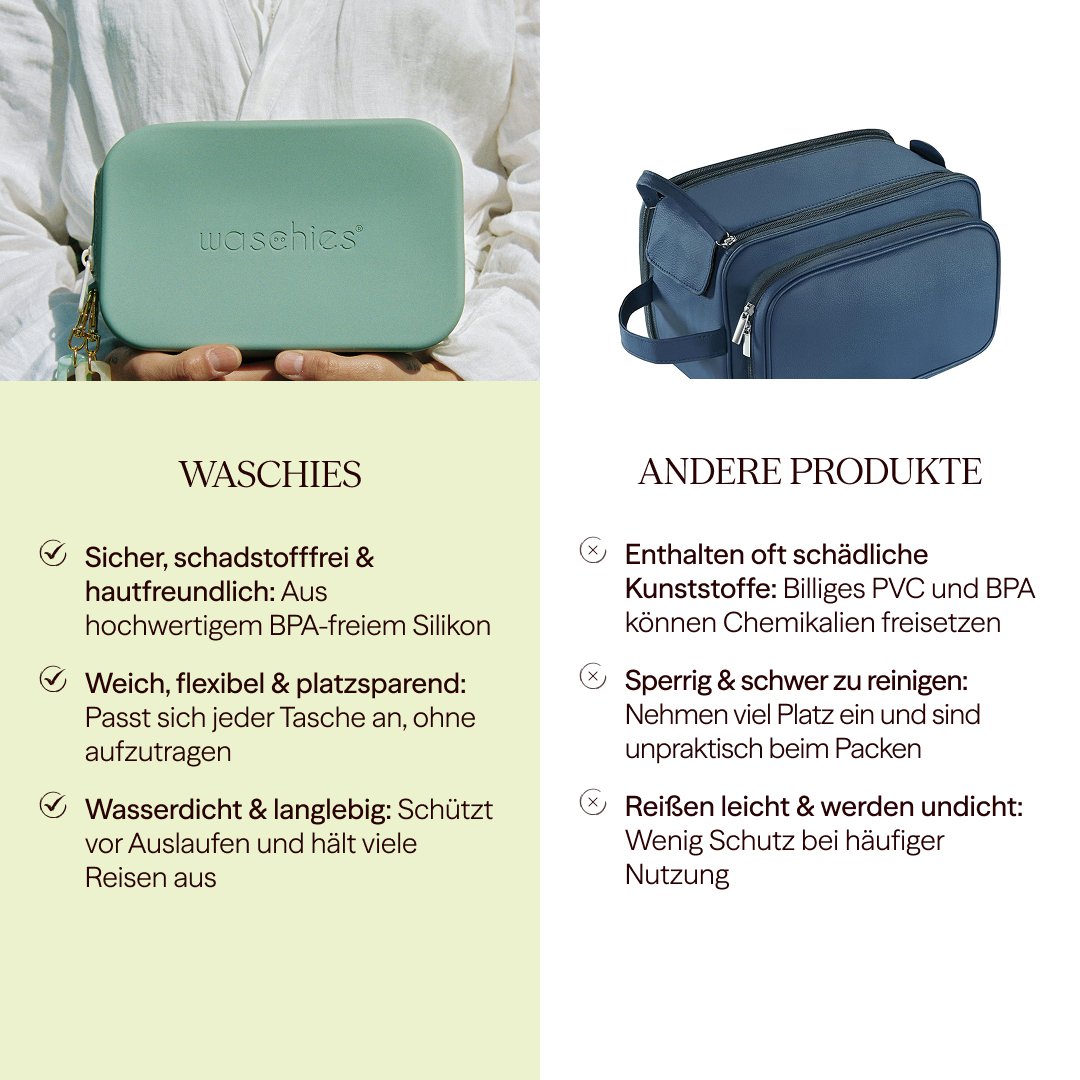 Bolsa Cosmética Reutilizable - Grande