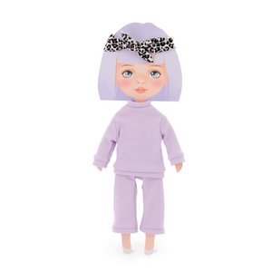 Soft toy, Sweet Sisters - Clothing set: Purple Tracksuit (35cm)