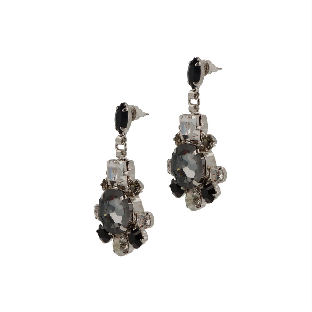 Lalique Earrings Grey