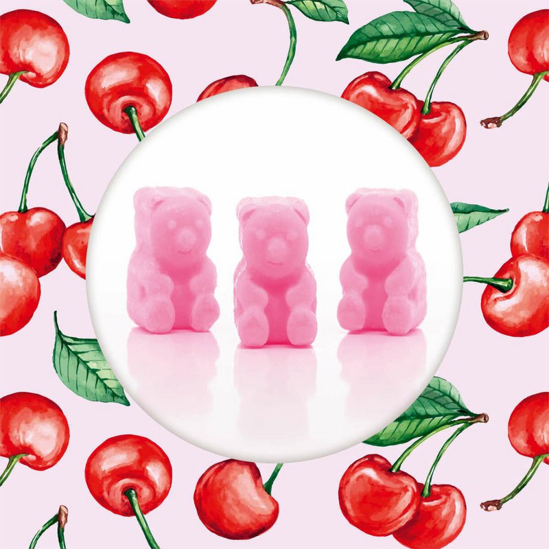 Cera profumata Bear Superfruit Cherry - 50g