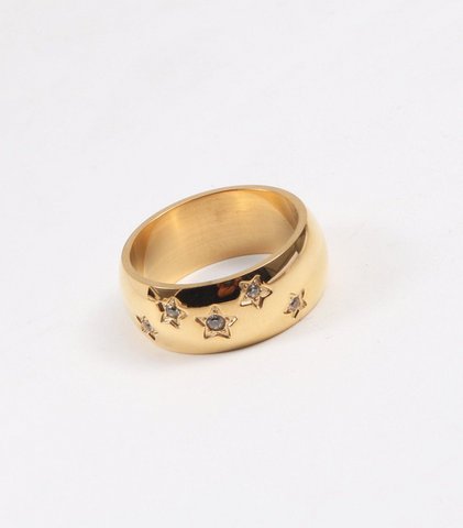 Boa – Bold Night Star Gold-Bandring