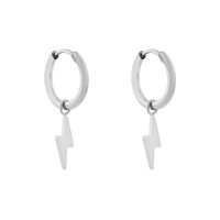 EARRINGS MINIMALISTIC LIGHTNING