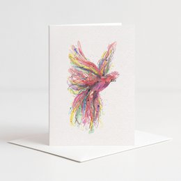 Kaart papegaai #3 kleur met envelop
