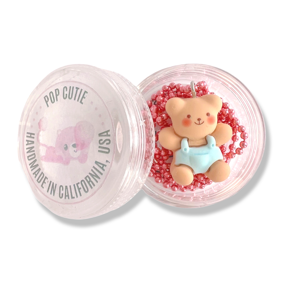 Pop Cutie Bear Pants Kinder-Halskette