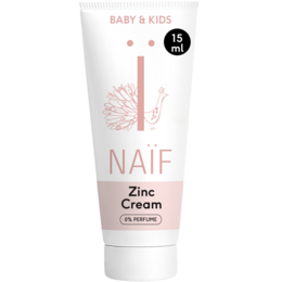 Naïf Zink Crème 0% parfum voor Baby & Kids 15ml