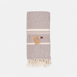 Ecobain Towel "Grit" | Dusty Pier (Taupe)