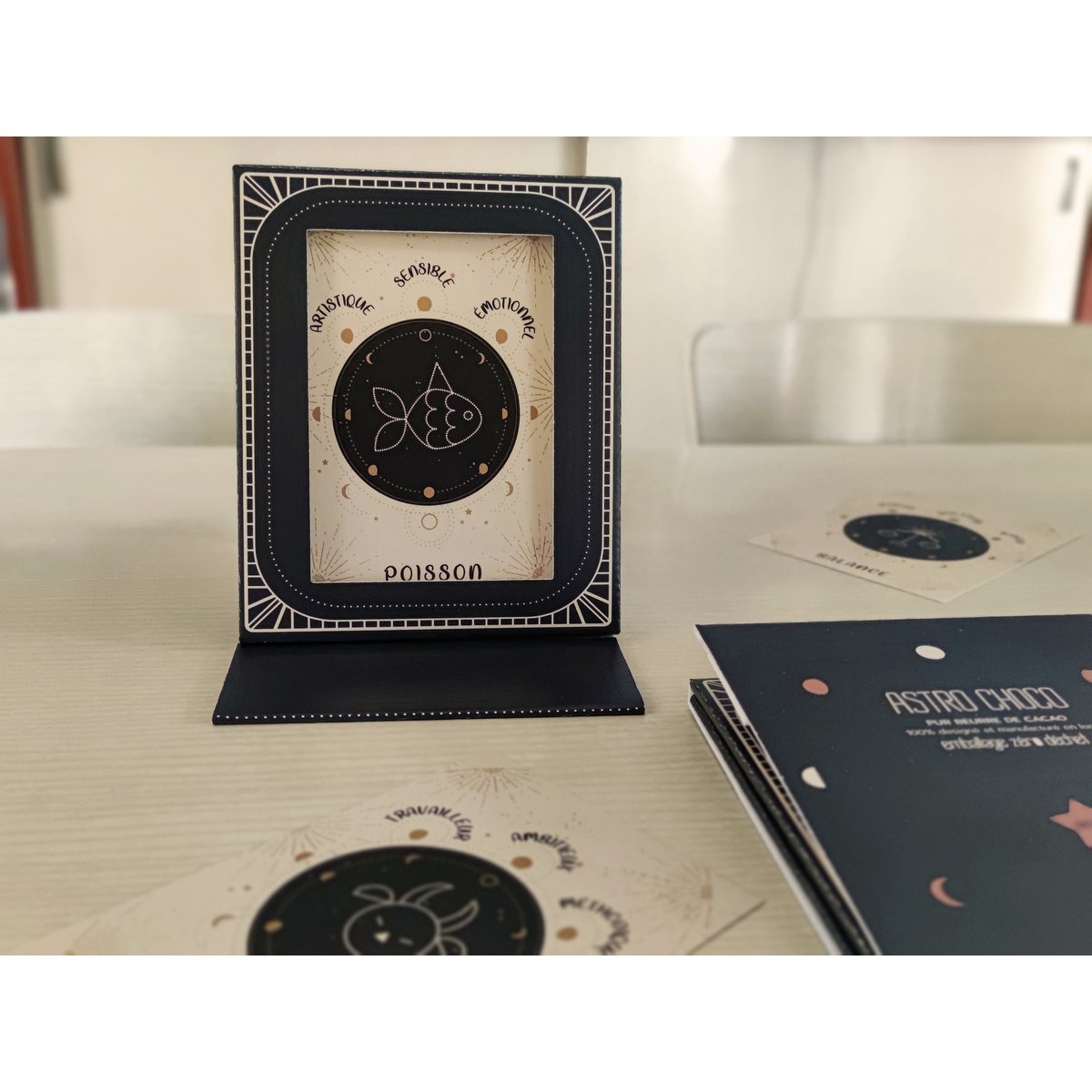 Astrologie etui 2 in 1 - dierenriemkaart + fotolijst