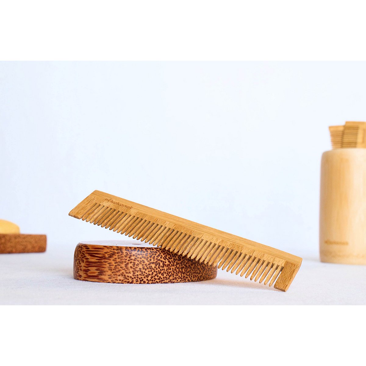 Bamboo Hair Comb 13x3cm | Bath natural accessory