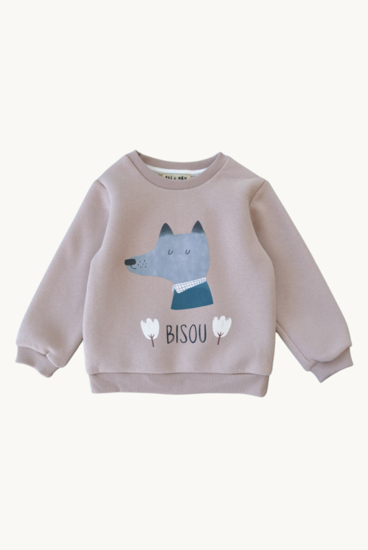 Valentin sweatshirt - Wolf