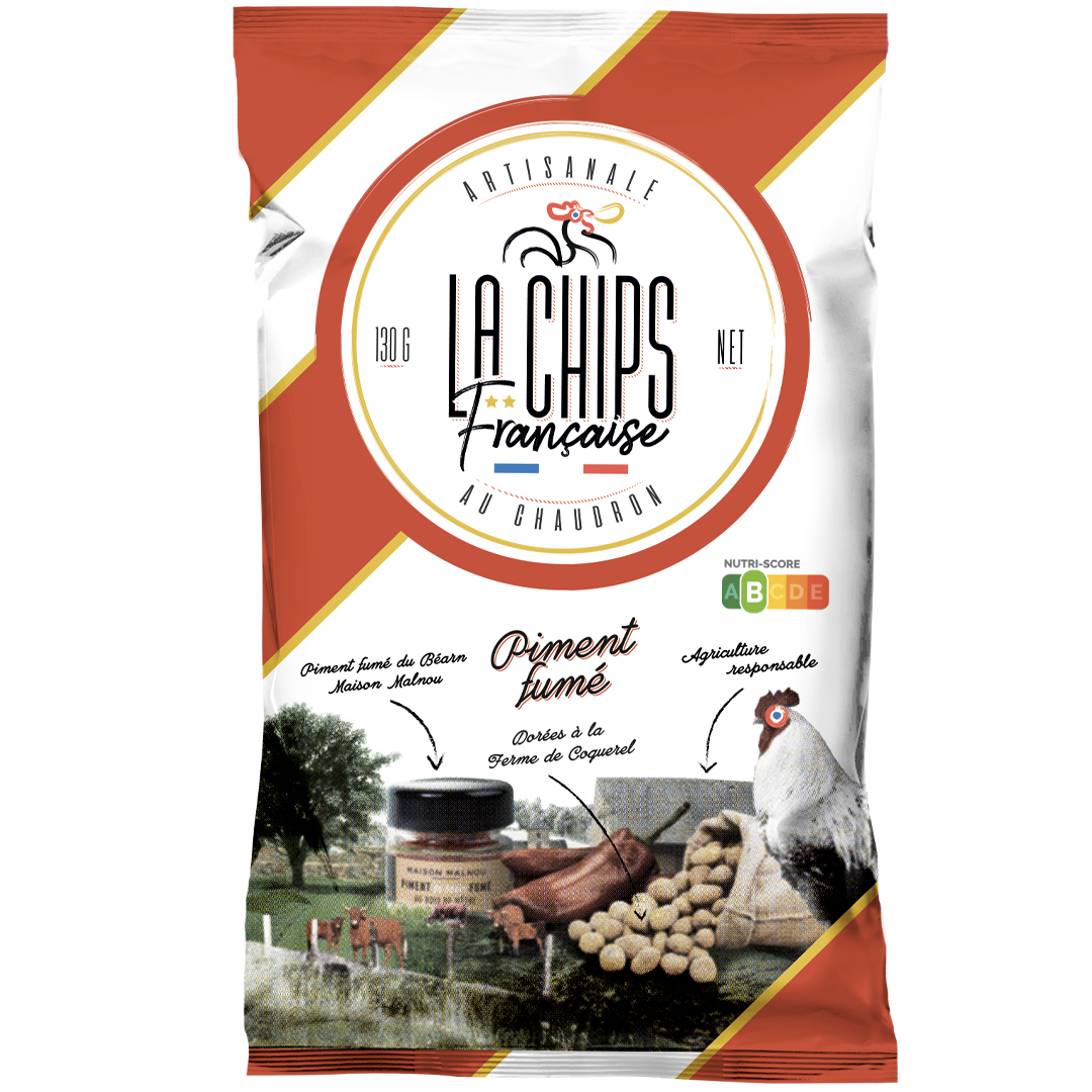 Chips de chile ahumado francés Bearn's 130g