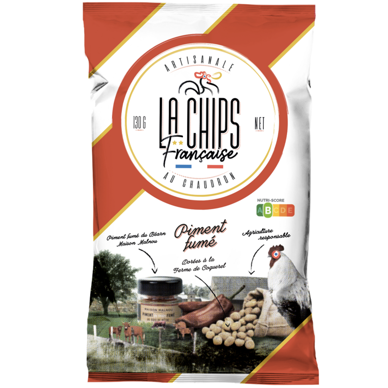 Chipsy Bearn's French Wędzone Chili 130g