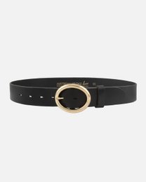 MADE TO ORDER Calvin | Vintage Round Buckle Leather Belt