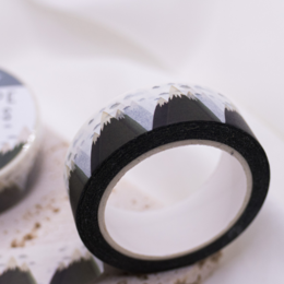 Nastro da viaggio Washi Tape Montagne da viaggio Catena montuosa da viaggio - Copia del nastro Washi da montagna