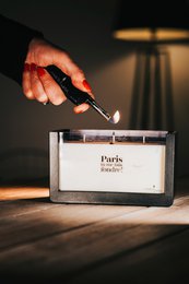 Vela perfumada, escapada a París