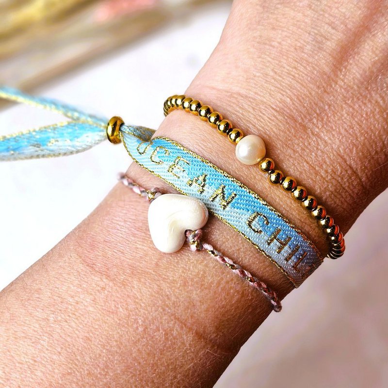 Ribbon bracelet ocean child