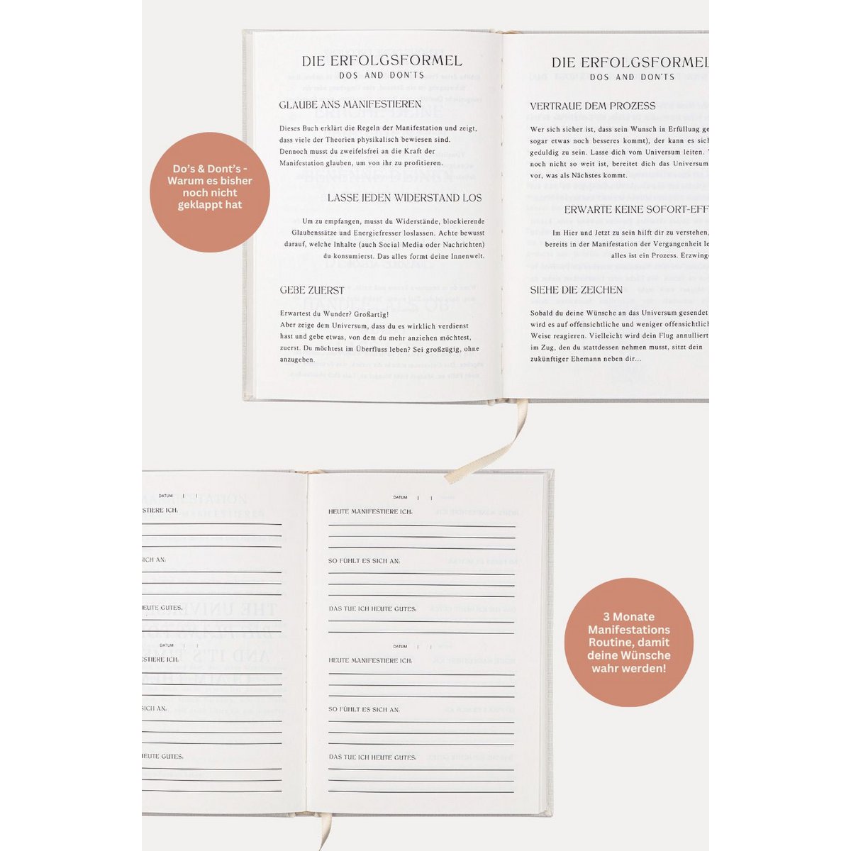 THE LIFE BARN Manifestation Journal deutsch
