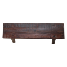 Factory wooden bench - 85x20x50 cm
