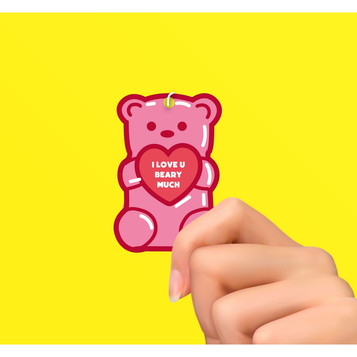 Beary Much Air Freshener
