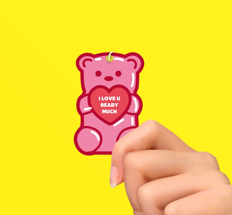 Beary Much Air Freshener
