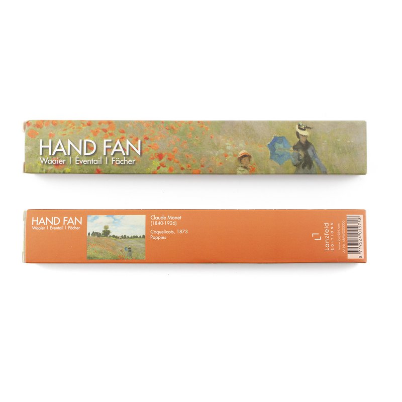 Fan, Monet, champ de coquelicots