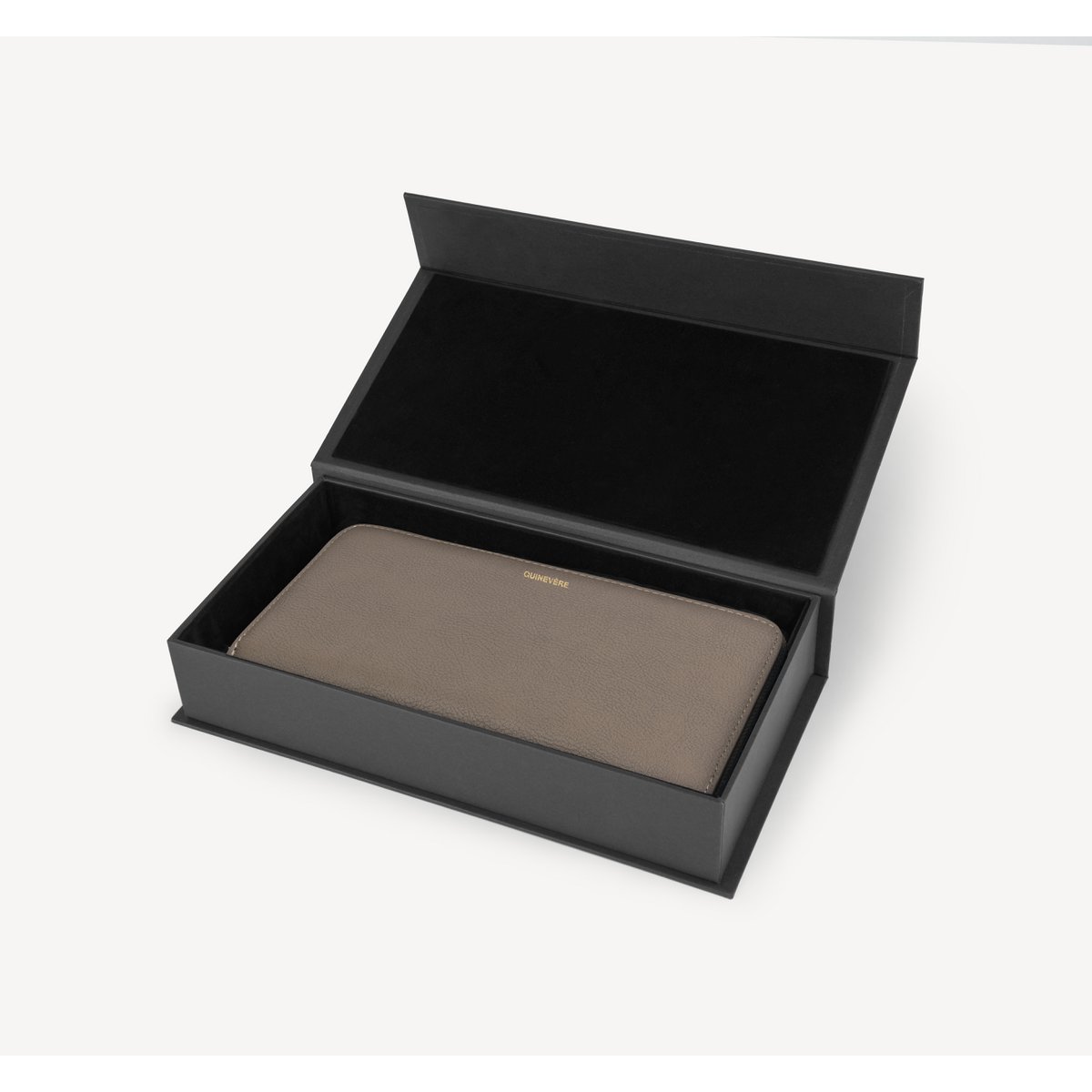 Vegane Apple Skin Geldbörse - Taupe