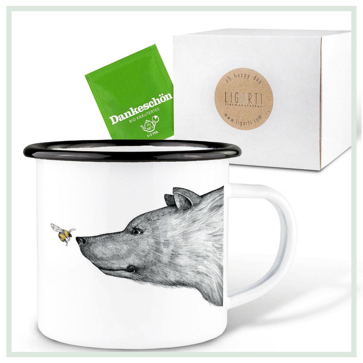 Enamel cup – The encounter