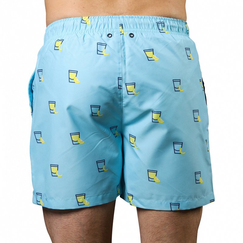 Badehose mit Tequila-Print
