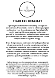 TIGER ØJENARMBÅND LIVSBESKYTTER