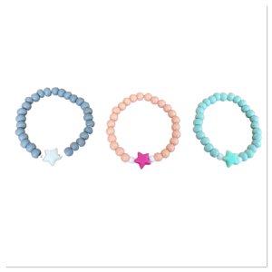 Bracelets stars 3 pieces