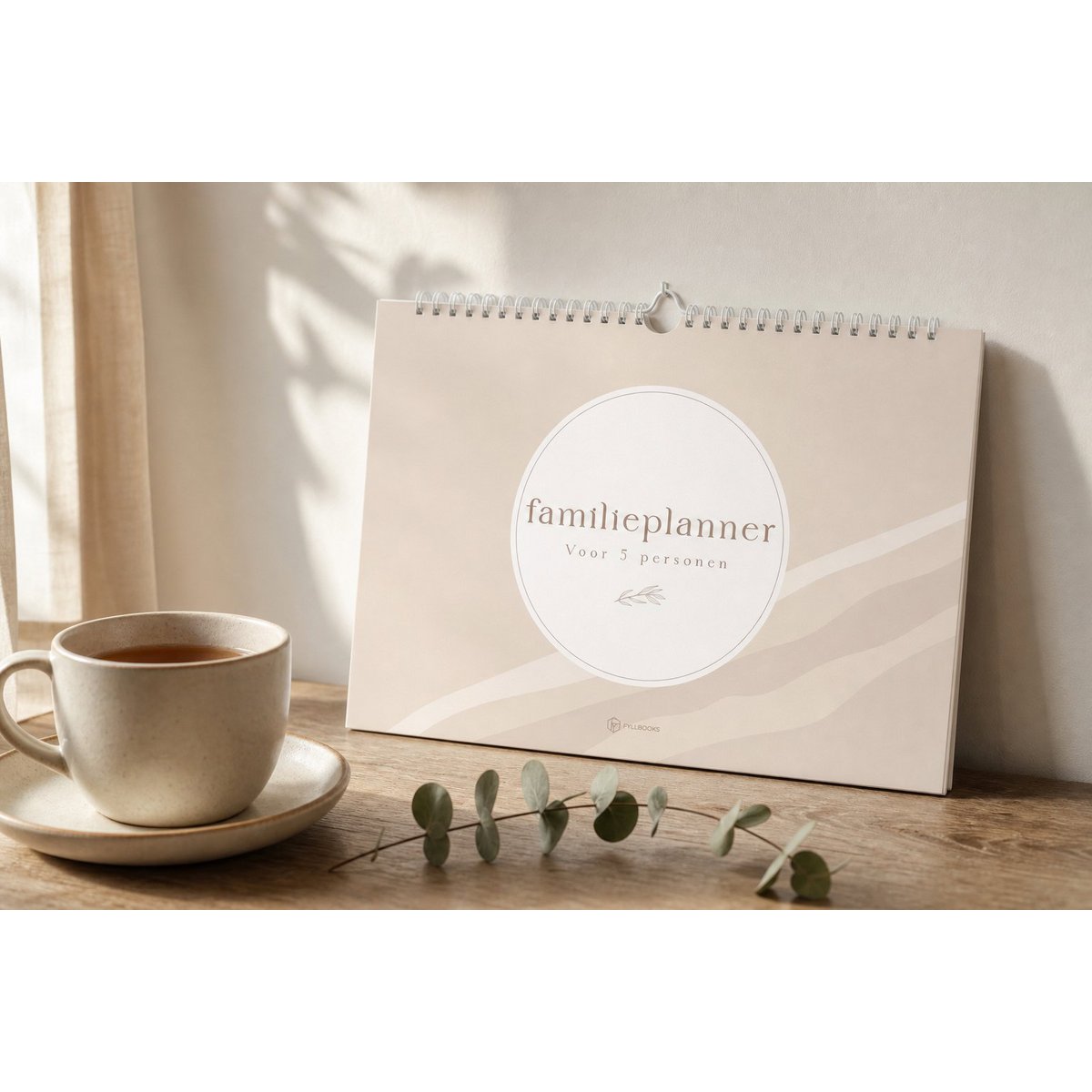 Fyllbooks Family Planner A4 - Dateless - Beige