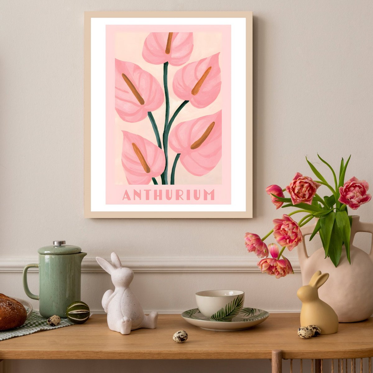 Rahmenbild - Anthurium