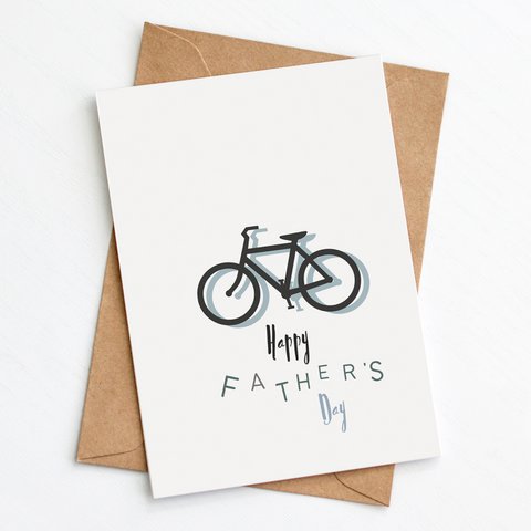 Cycling Father's Day Card