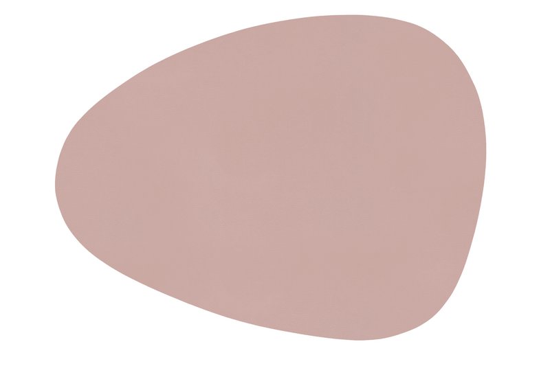 Dækkeserviet TOGO - Vegansk læder - Sten - 42x32 cm