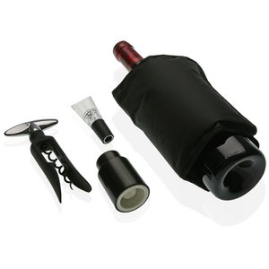 WINE BOX SET WITH 4 ACCESORIES