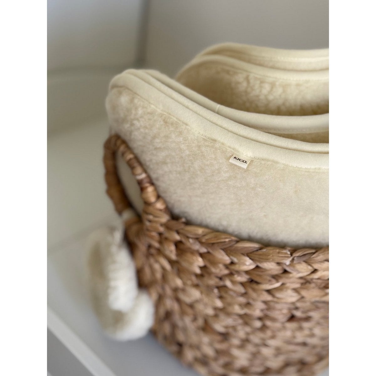 Unterlage für Kinderbett/Beistellbett/Bett – Merinowolle