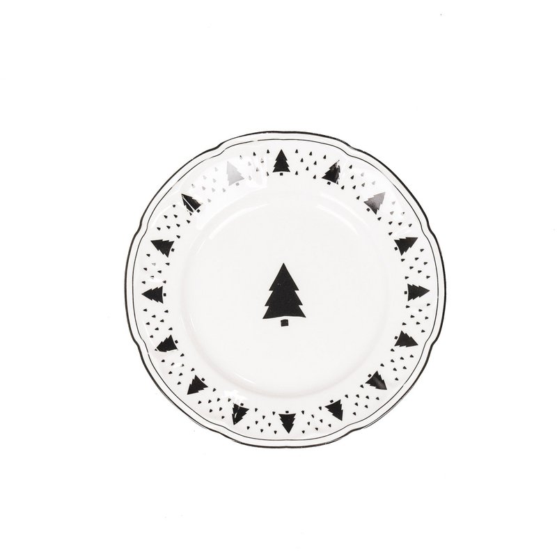 Plato - Árbol de Navidad - Newbone China - 10x15x1,5cm