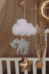 Håndlavet Safari Muziekmobiel - Boxmobiel - babymobil - mobil wickeltisch