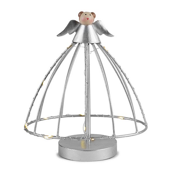 Engel mit LED 26 cm VE 4