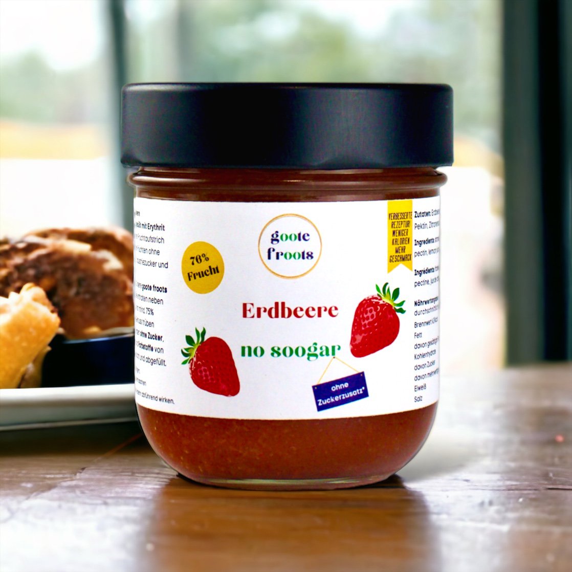 Fruit spread SUGAR-FREE strawberry 76% fruit