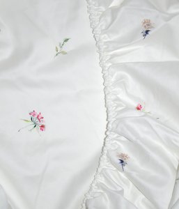 Sateen fitted sheet Midsummer Back